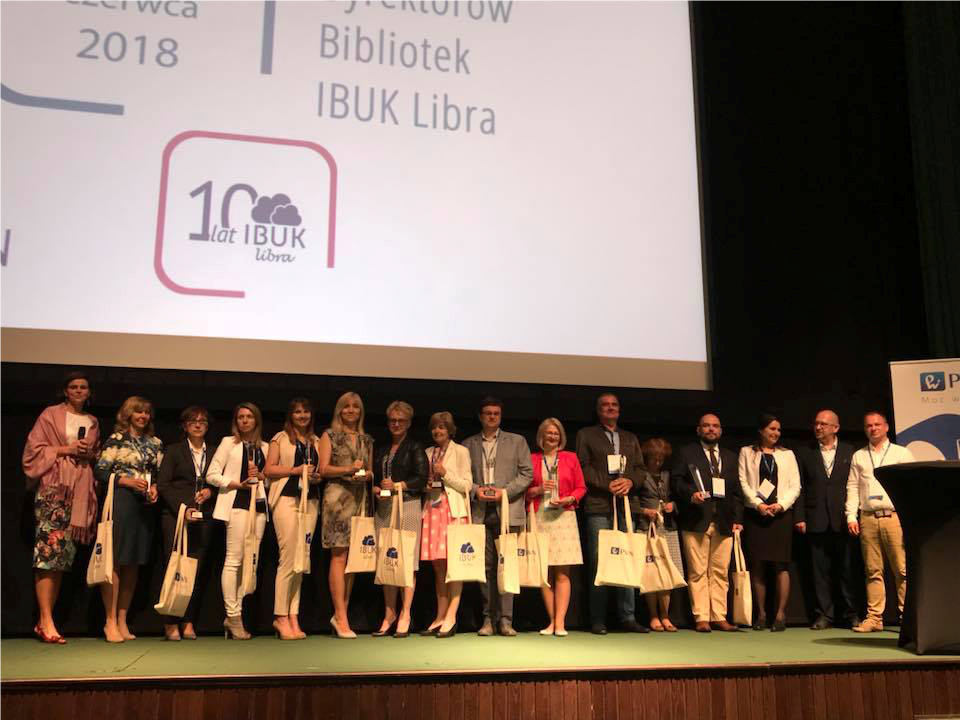 I Nagroda IBUK Libra za promowanie e-czytelnictwa