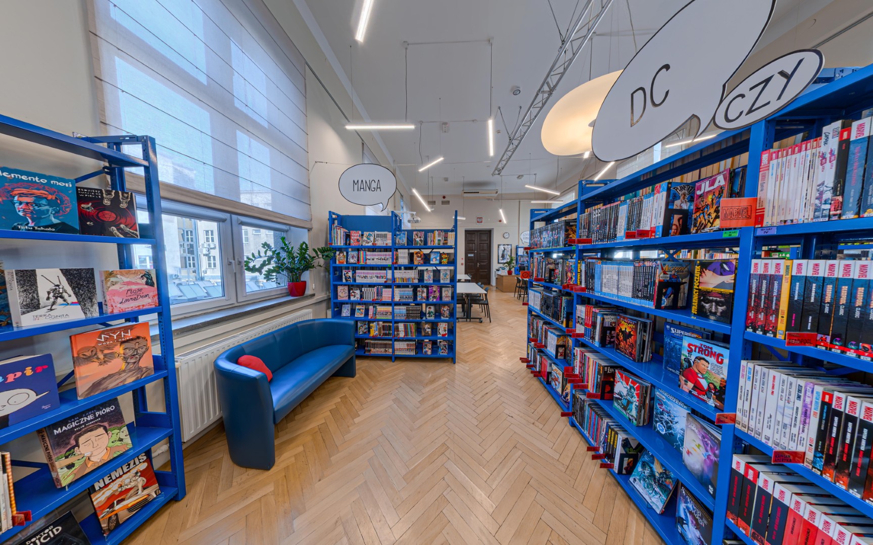 Wnętrze filii Staszica dla dzieci