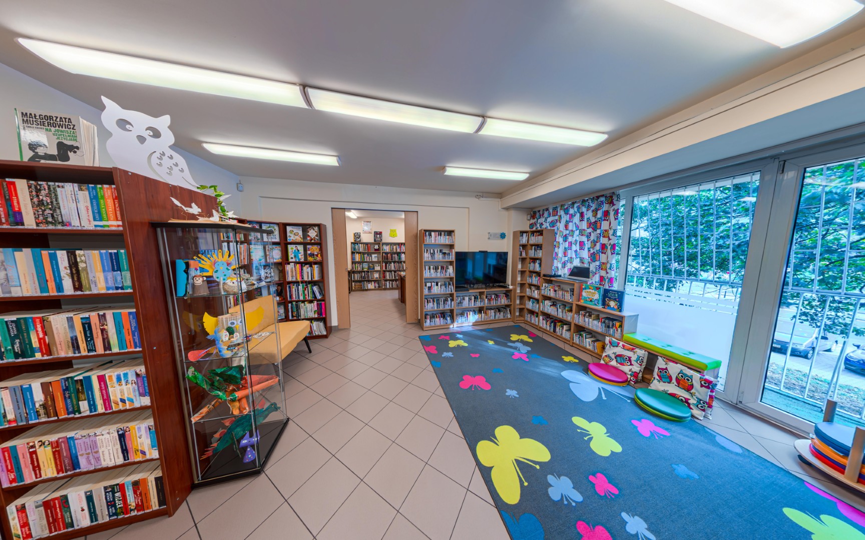 Wnętrze filii Twarda dla dzieci