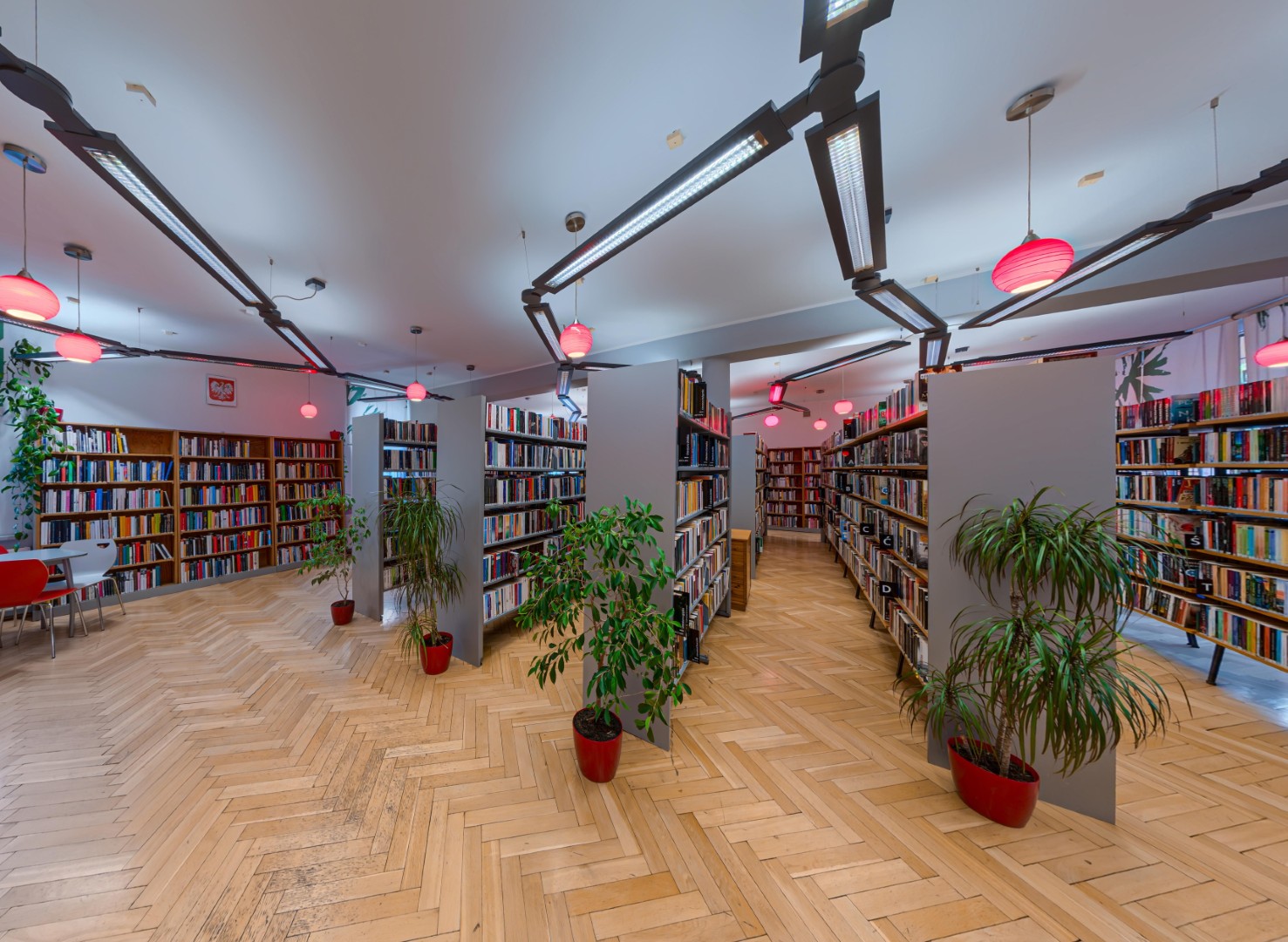 Wnętrze filii Żytnia